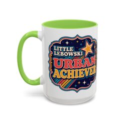 Little Lebowski Urban Achiever – Accent Color Mug – Modest Goals, Strong Coffee - Image 36