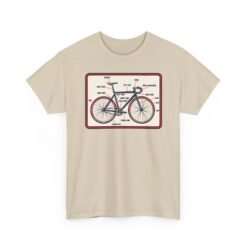 Know Your Bike – Unisex T-Shirt – Two-Wheeled Anatomy Lesson - Image 10