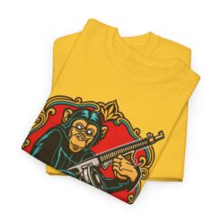Alternative view of Chimp Chaos – Unisex T-Shirt – When Curiosity Meets Pure Mayhem