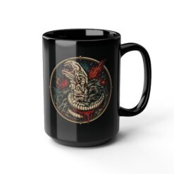 Xenomorph Baby – Black Mug – The Cutest Little Nightmare in Space - Image 11
