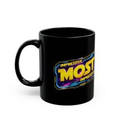 Alternative view of Impressive, Most Impressive - Black Mug – Sip Like Darth Vader Would