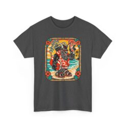 Krampus Island – Unisex T-Shirt – Naughty List, Meet Paradise - Image 15