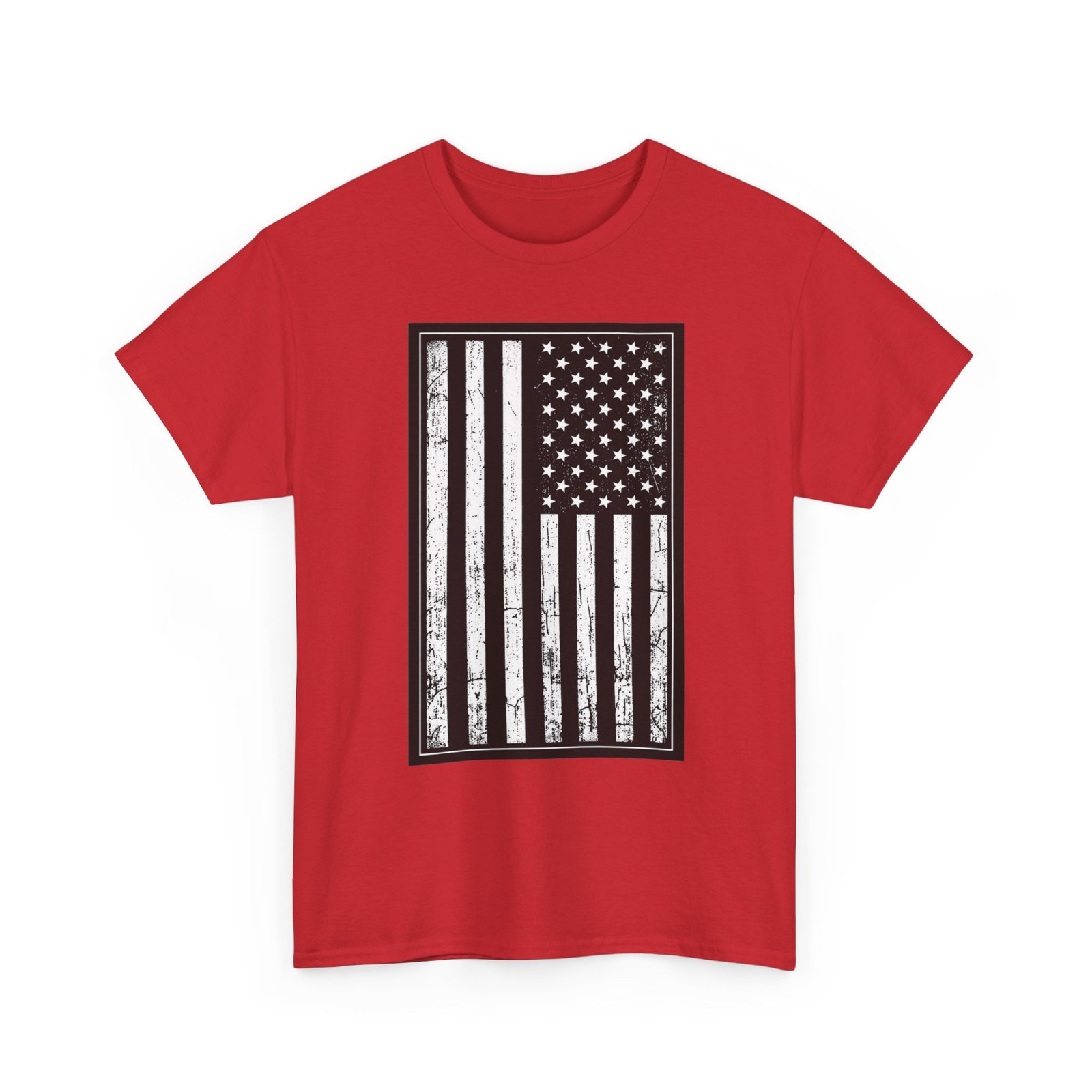 Distressed U.S. Flag – Unisex T-Shirt – Bold, Classic, American - Image 28