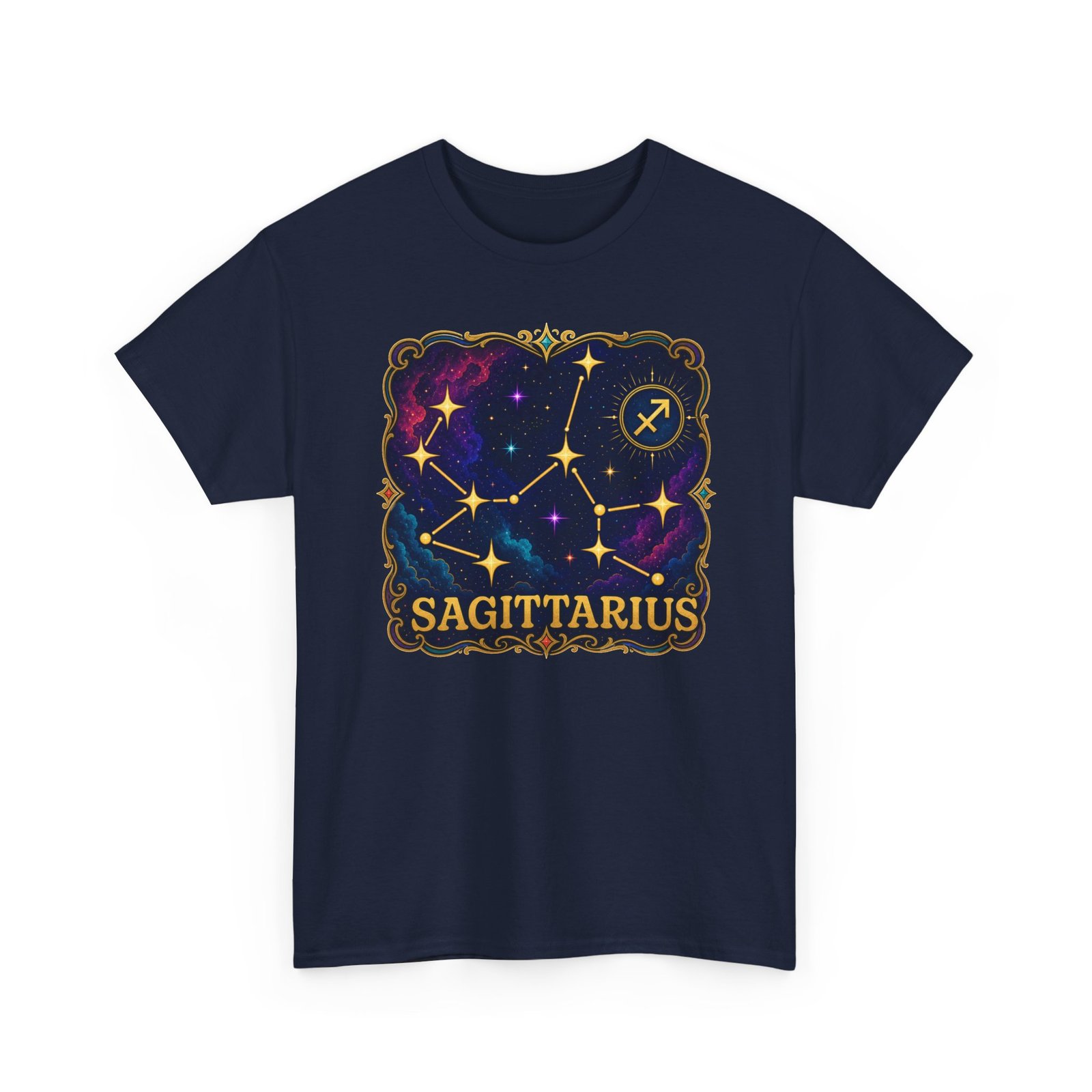 Sagittarius Constellation - Unisex T-Shirt – Aim for the Stars - Image 24