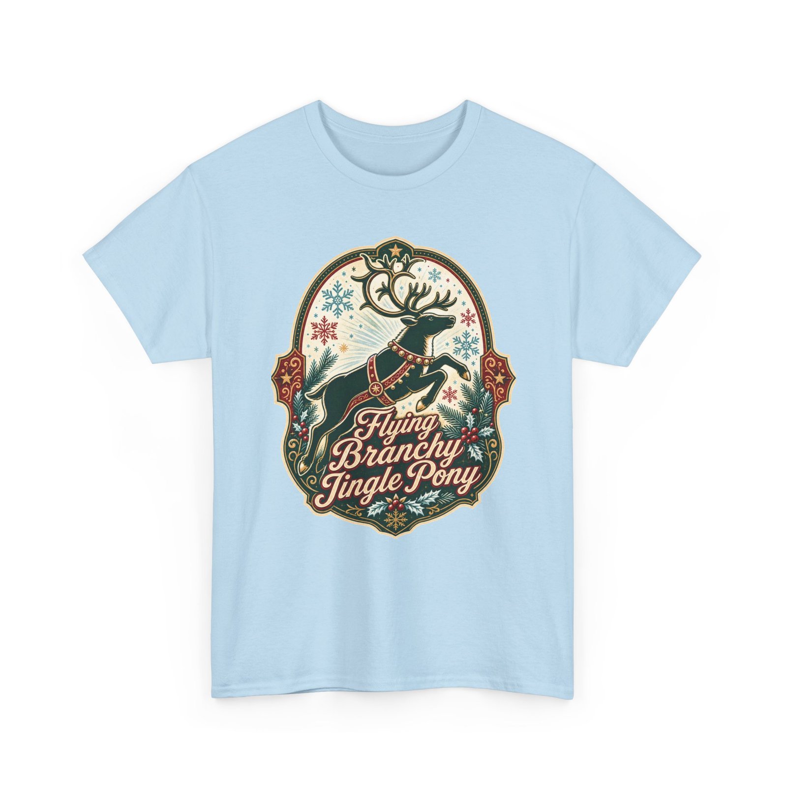 Flying Branchy Jingle Pony - Unisex T-Shirt – Reindeer Ridiculousness