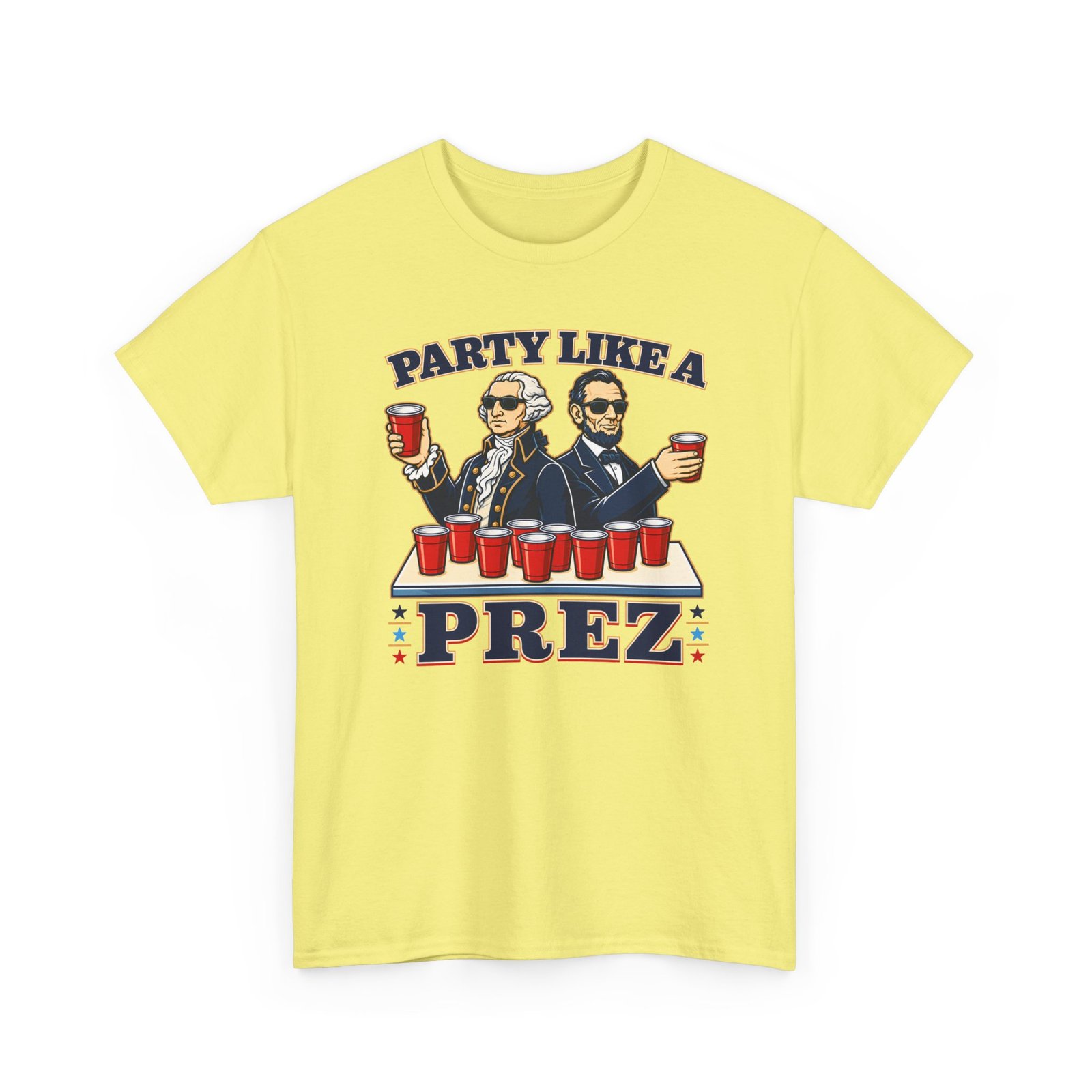 Party Like a Prez – Unisex T-Shirt – Founding Fathers Gone Wild - Image 19