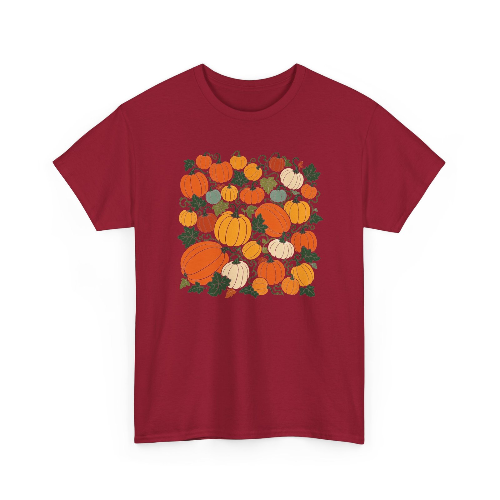 Pumpkin Patch - Unisex T-Shirt – Fall Pumpkin Picking and Harvest Season - Image 19