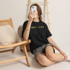 ECLIPSE Moon Phases – Unisex T-Shirt – Written in the Moonlight - Image 4