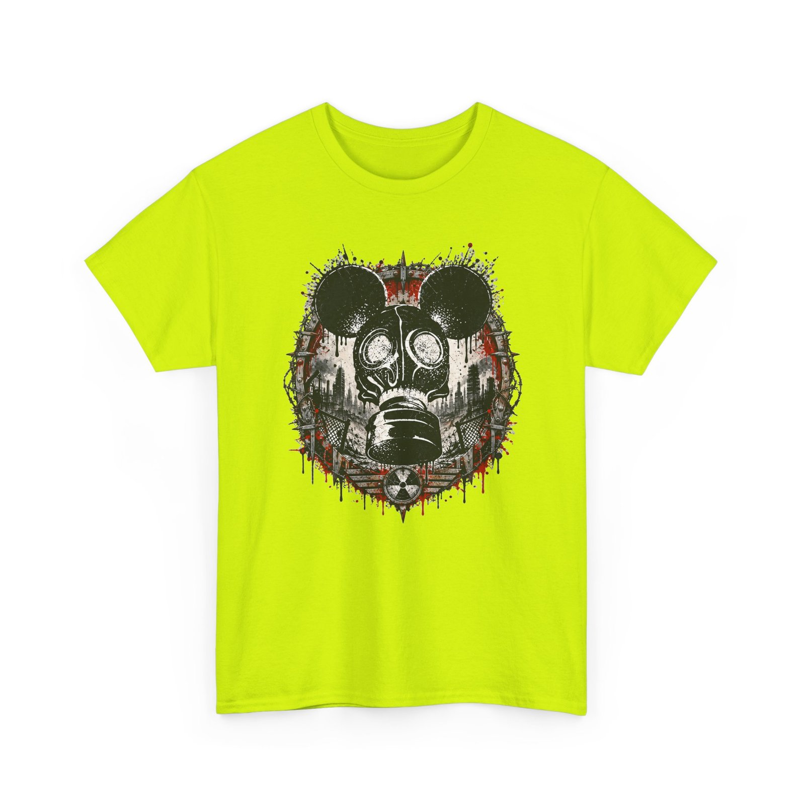 Gas Mask Mouse - Unisex T-Shirt – Cute, Creepy and Ready for Anything - Image 26