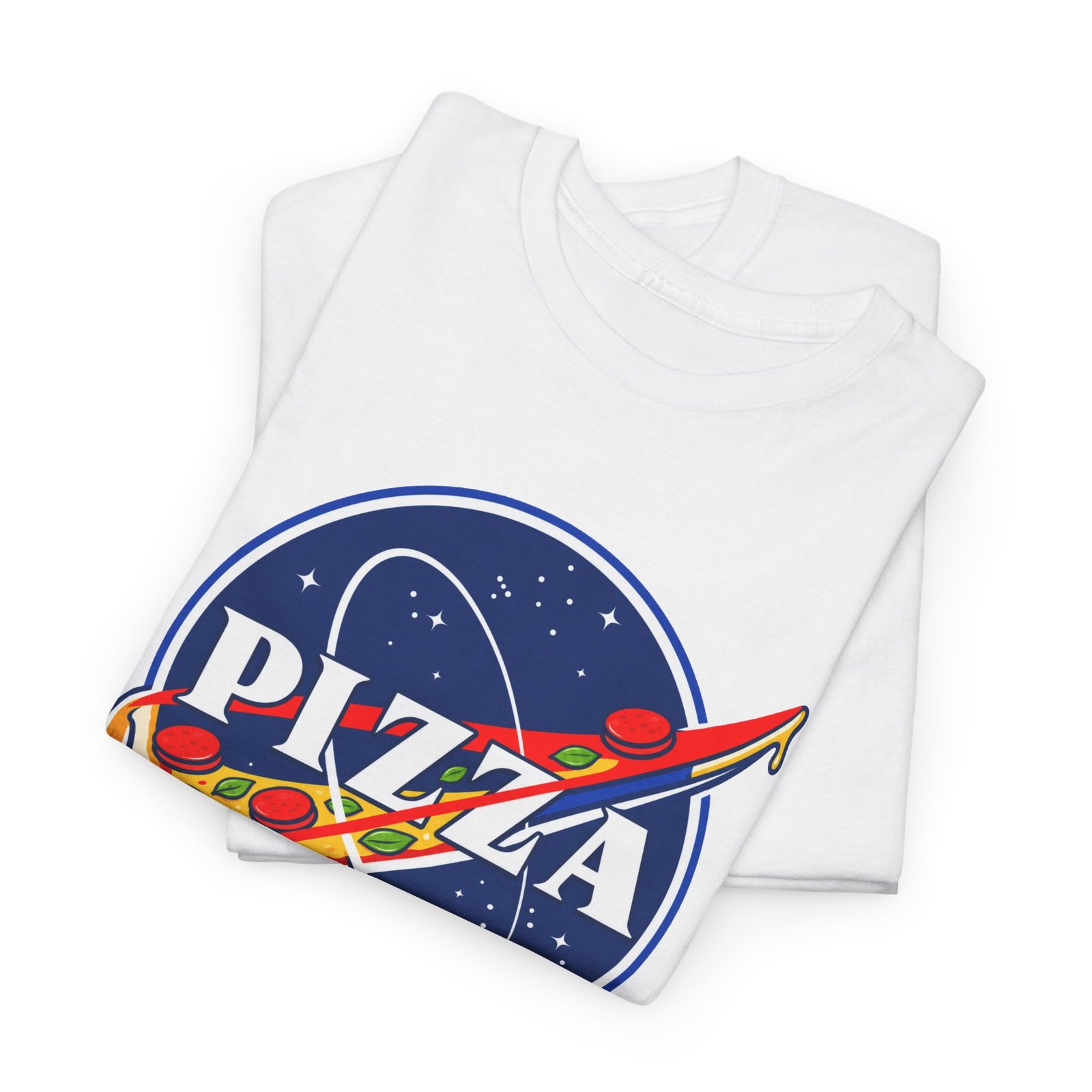 Pizza Space Program - Unisex T-Shirt – Funny Pizza, Space and Astronomy - Image 10
