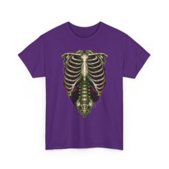 Gothic Skeleton Torso - Unisex T-Shirt – Cheap Easy Halloween Skeleton Costume - Image 19