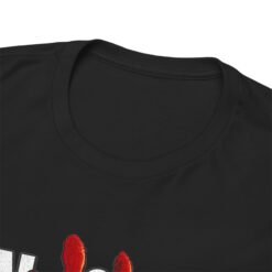 FN-2187 Red Handprint – Unisex T-Shirt – A Number With a Story - Image 5