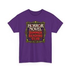 Horror Novel Summer Reading Club – Unisex T-Shirt – Gothic Book Lover - Image 20