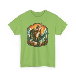 Jesus Rides a Dinosaur - Unisex T-Shirt – Prehistoric Praise and Holy Hilarity