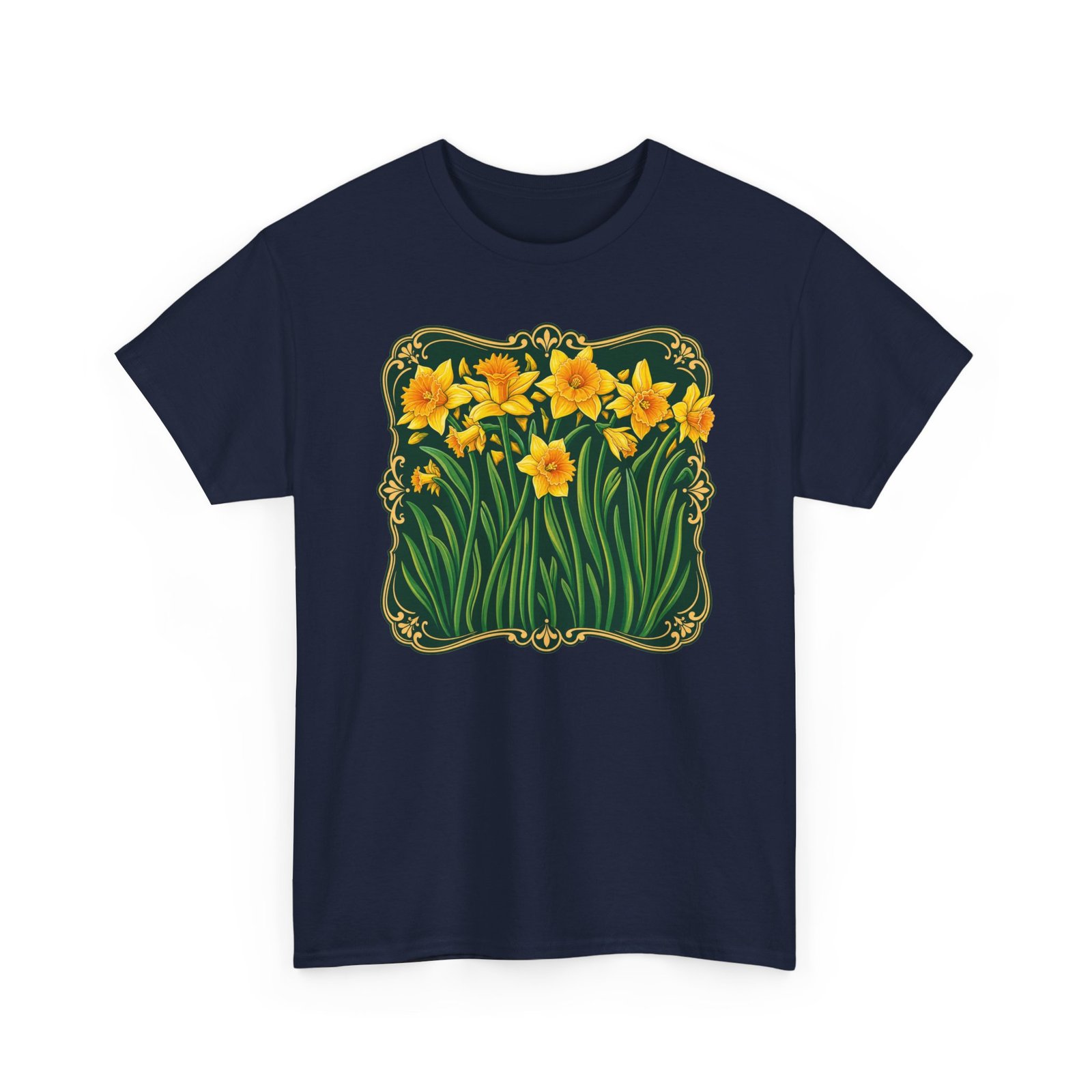 Daffodils – Unisex T-Shirt – Bloom with Bright Energy - Image 23