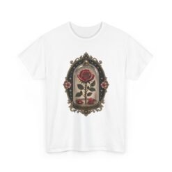 Enchanted Rose - Unisex T-Shirt – Timeless Beauty, Captured in Glass - Image 19
