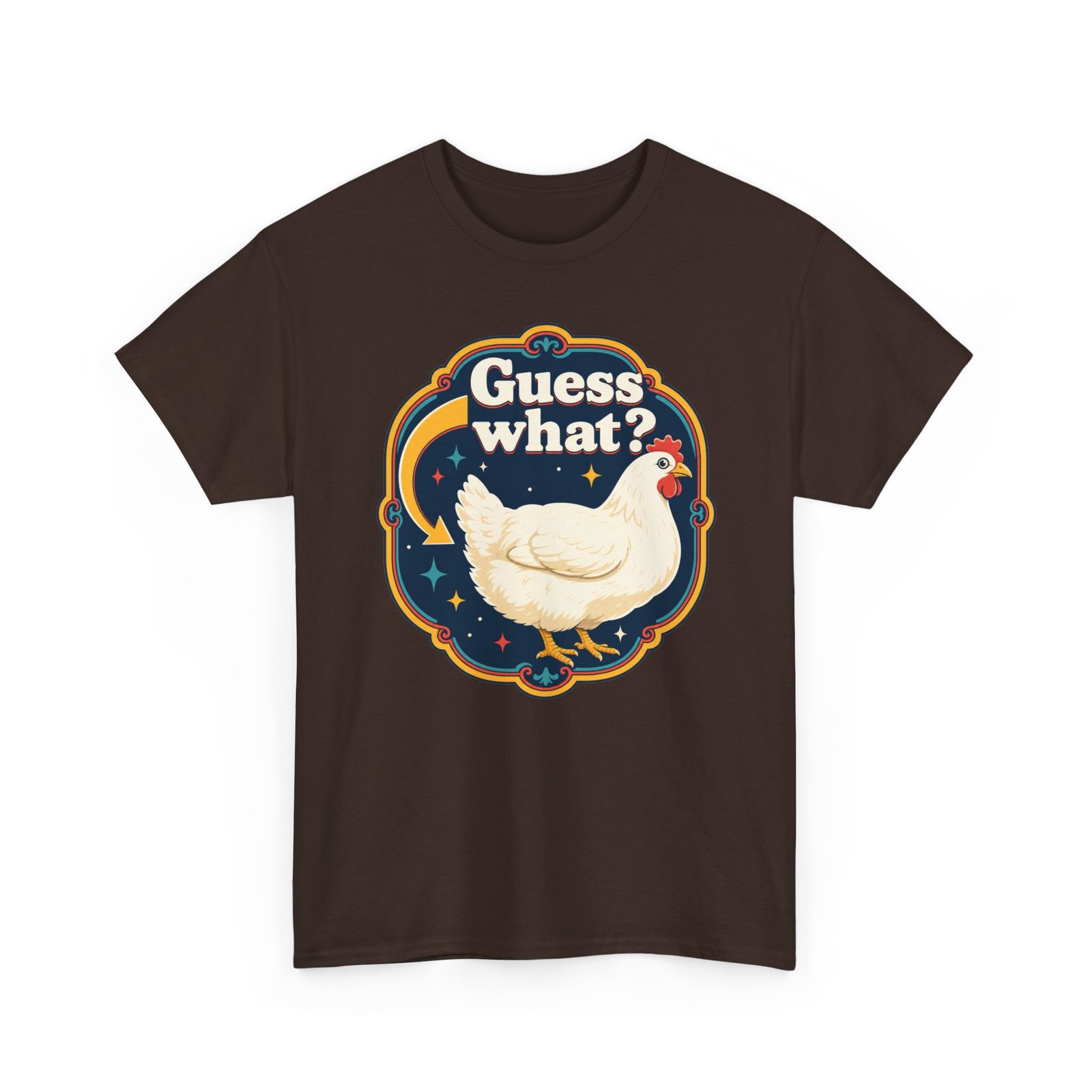 Guess What? Chicken Butt – Unisex T-Shirt – Classic Chicken Punchline - Image 21