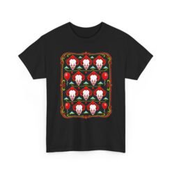 Scary Clown Halloween Christmas – Unisex T-Shirt – From Spooky Season to Scary Christmas