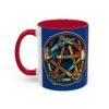 Rock Paper Scissors Lizard LLAP – Color Accent 11oz or 15oz Mug – Sip Long and Prosper