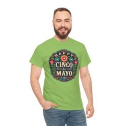 Happy Cinco de Mayo – Unisex T-Shirt – Fiesta Mode: ON - Image 3