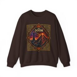 Mount Doom and Eye of Sauron – Unisex Sweatshirt – Dark Middle-earth Style - Image 15