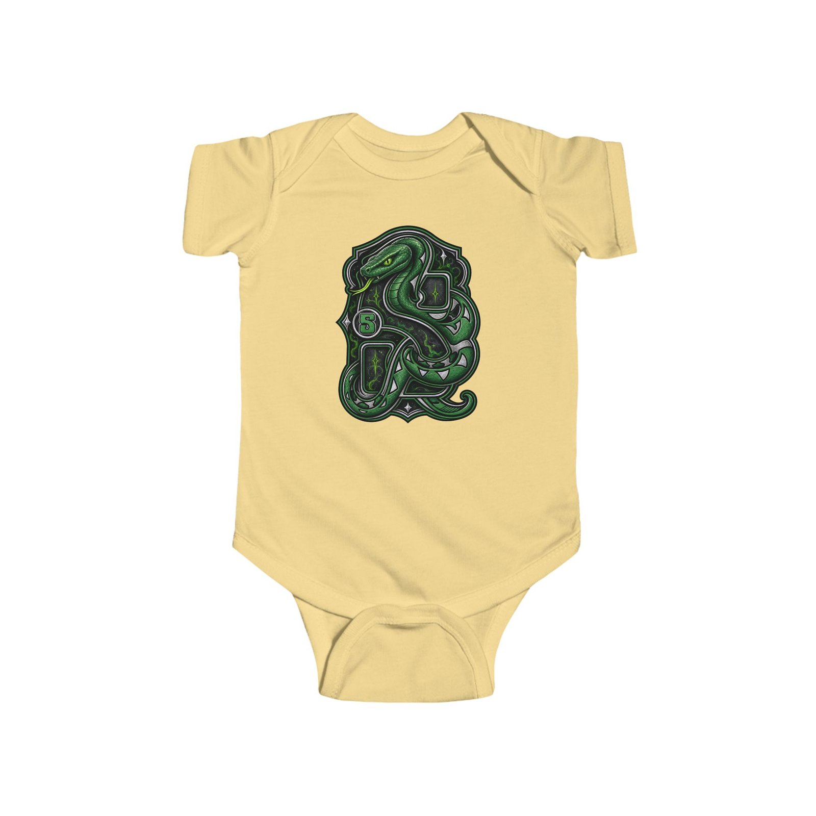 House of Snake – Baby Bodysuit – Tiny Wizard, Clever Plans - Image 5
