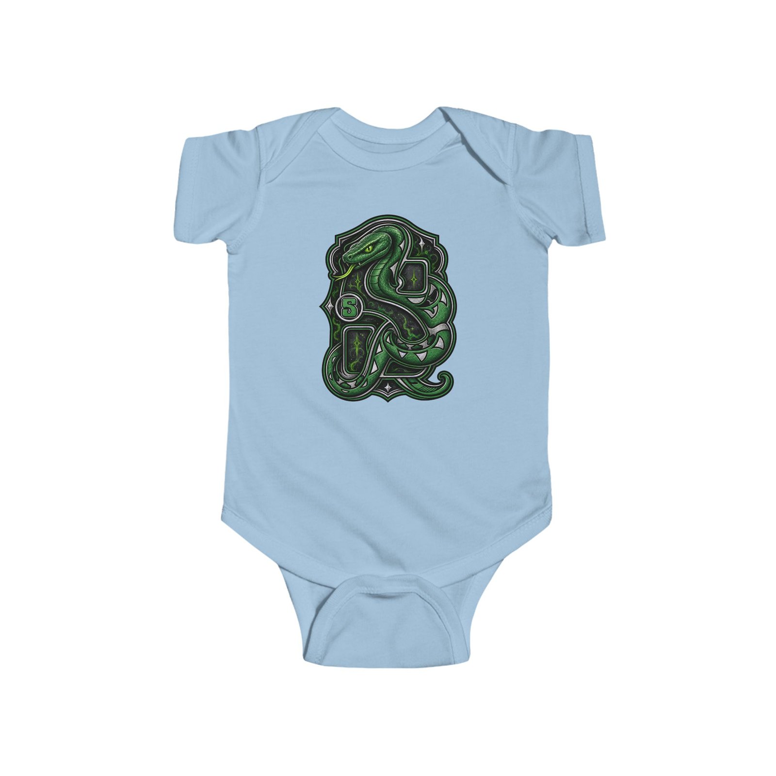 House of Snake – Baby Bodysuit – Tiny Wizard, Clever Plans - Image 6