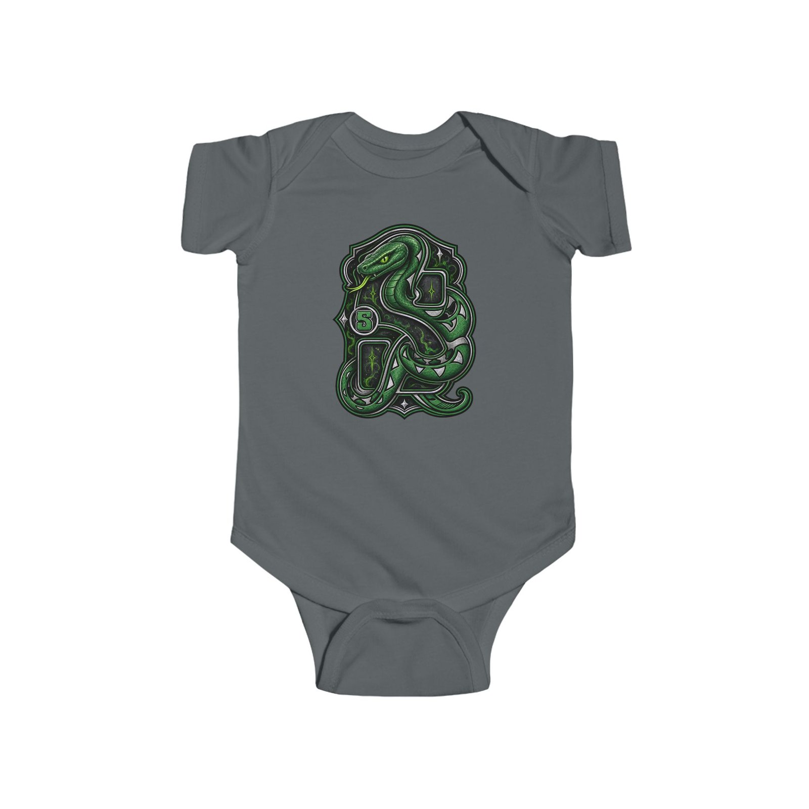House of Snake – Baby Bodysuit – Tiny Wizard, Clever Plans - Image 7