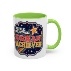 Little Lebowski Urban Achiever – Accent Color Mug – Modest Goals, Strong Coffee - Image 13
