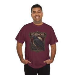 Nevermore – Unisex T-Shirt – Gothic Literature, Raven and Edgar Allan Poe - Image 11