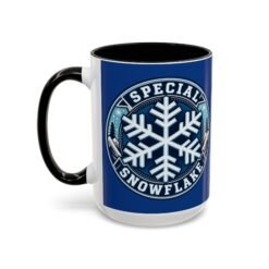 Special Snowflake – Color Accent 11oz or 15oz Mug – Uniquely Caffeinated - Image 10