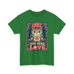 Owl You Need Is Love – Unisex T-Shirt – A Hoot of a Love Story - Image 11