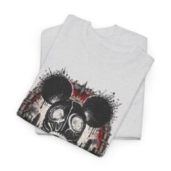 Gas Mask Mouse - Unisex T-Shirt – Cute, Creepy and Ready for Anything - Image 3