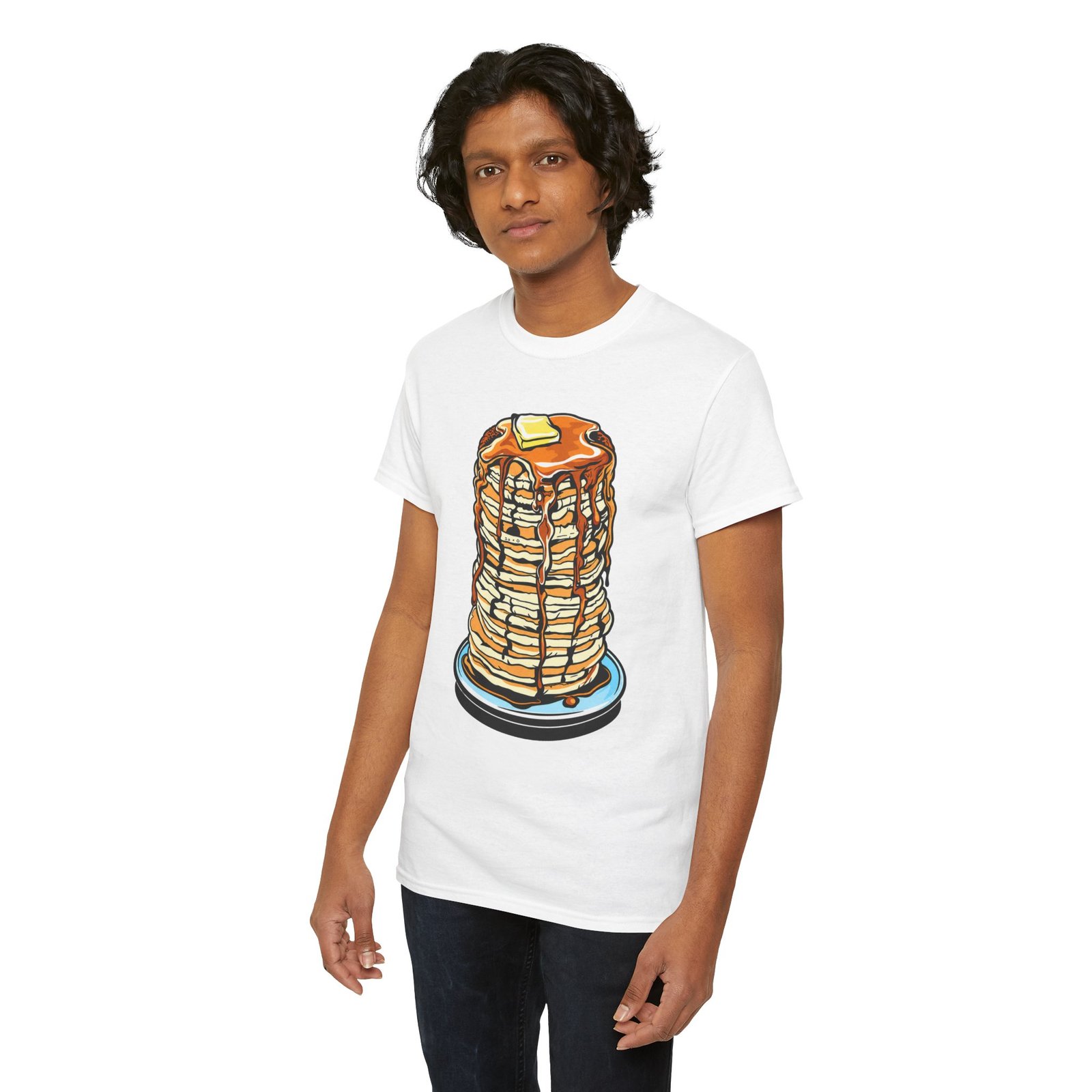 Pancake Tower – Unisex T-Shirt – Stack ’Em High - Image 4