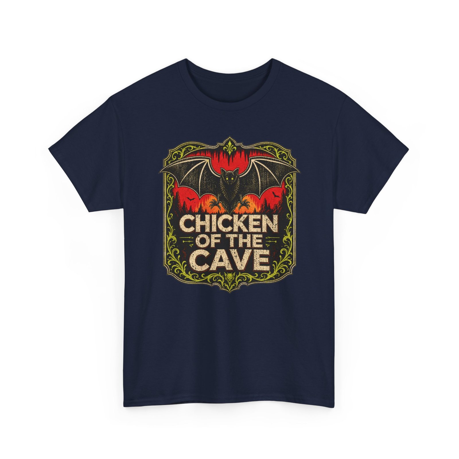 Chicken of the Cave – Unisex T-Shirt – Nature’s Original Night Chicken - Image 25