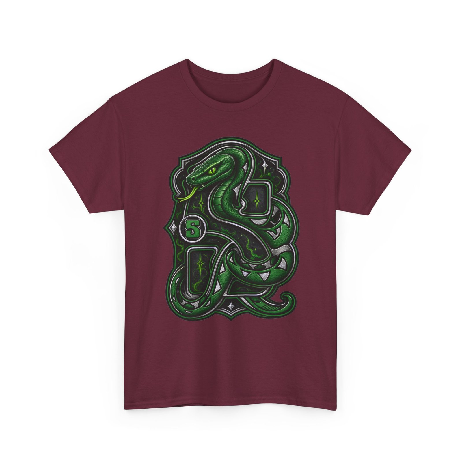 House of Snake – Unisex T-Shirt – Wizarding School Ambition Has a Plan - Image 15
