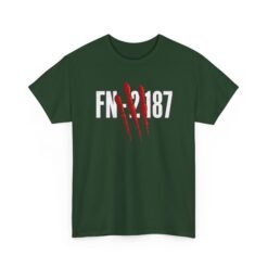 FN-2187 Red Handprint – Unisex T-Shirt – A Number With a Story - Image 22