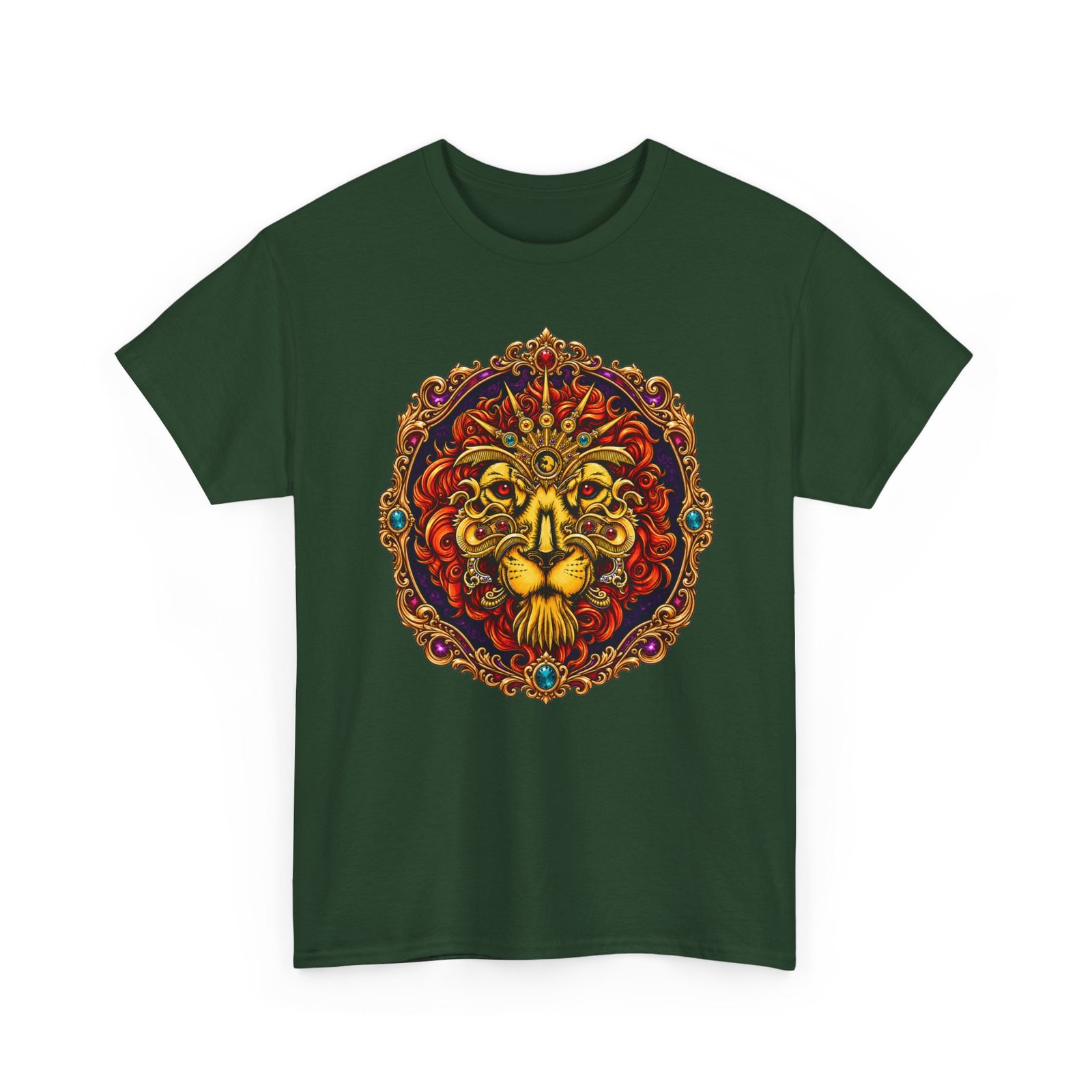 Lion Mask - Unisex T-Shirt – Wear the Spirit of the King - Image 25