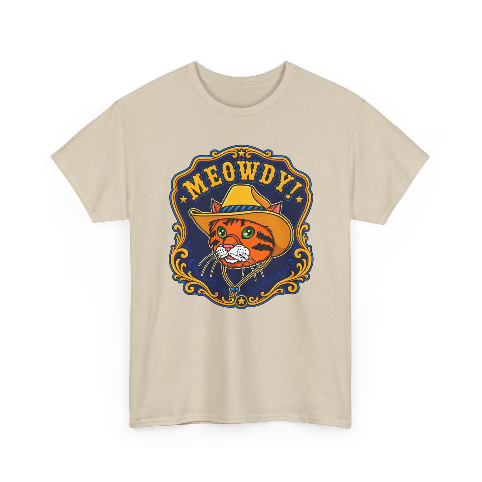 Meowdy! Cowboy Cat - Unisex T-Shirt – Howdy, Purrtner