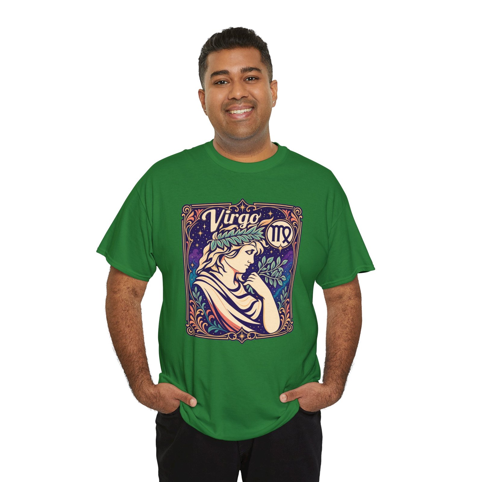 Virgo Zodiac - Unisex T-Shirt – Detail-Driven, Earth-Grounded - Image 7