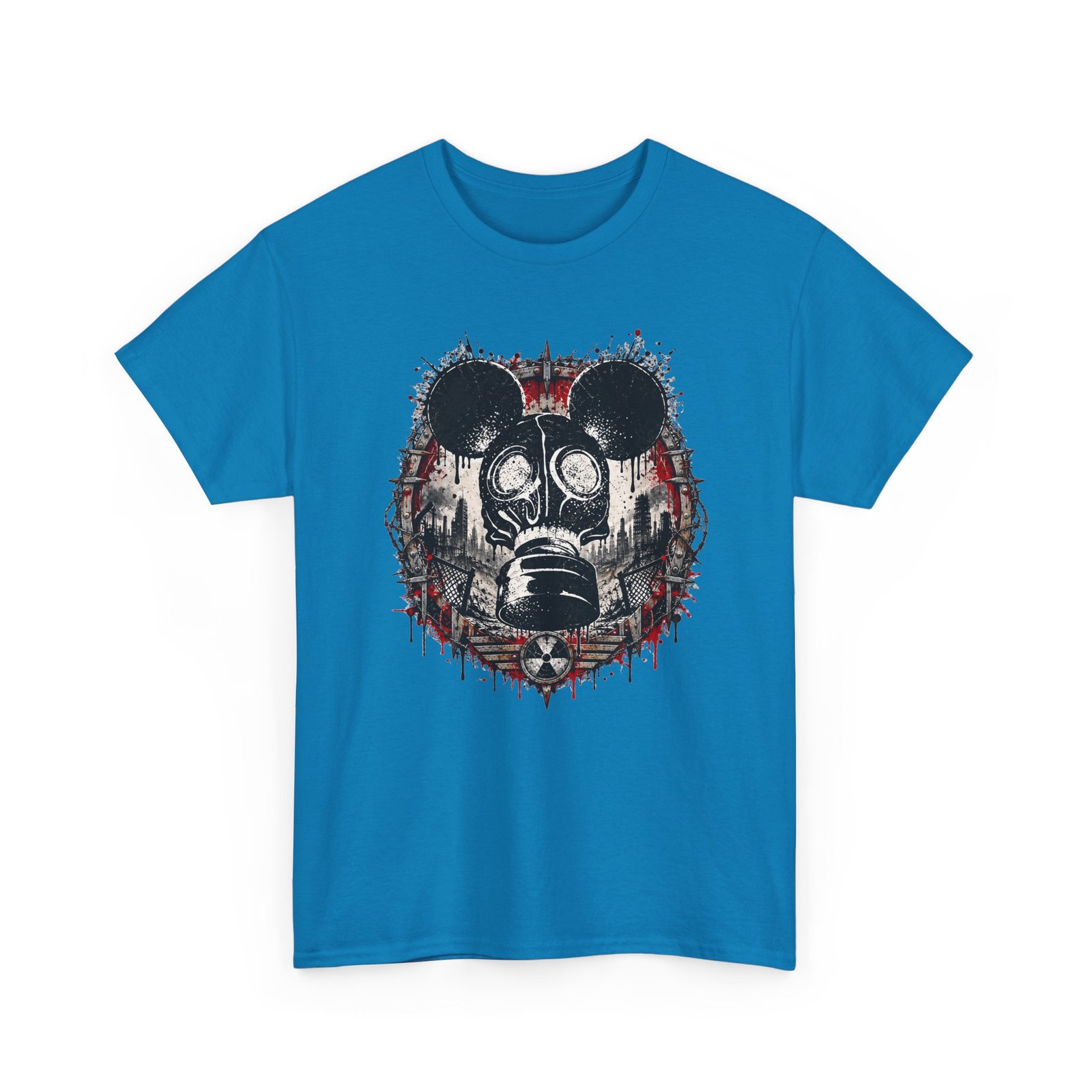 Gas Mask Mouse - Unisex T-Shirt – Cute, Creepy and Ready for Anything - Image 23