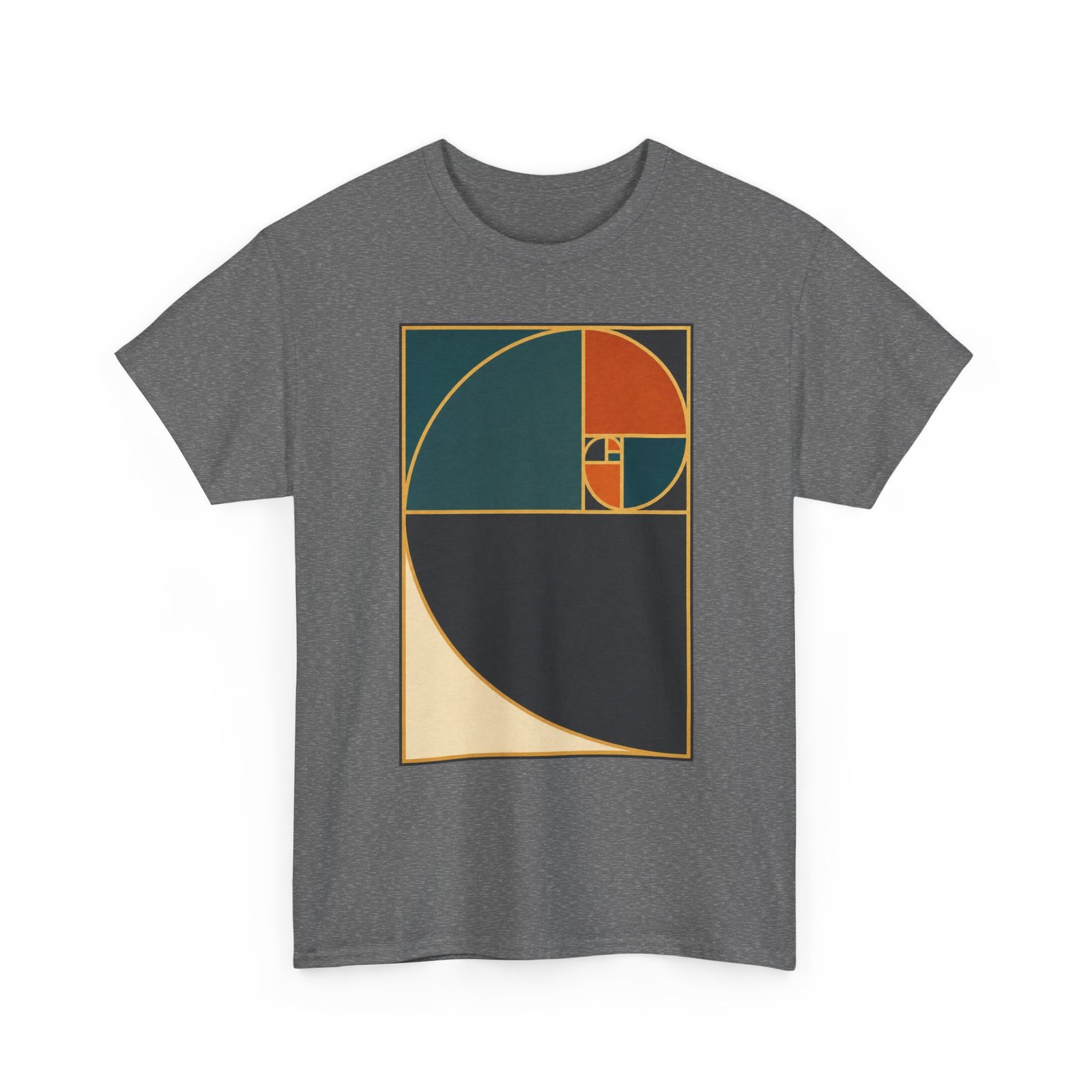 Golden Ratio Spiral – Unisex T-Shirt – Where Mathematics Meets Art - Image 16
