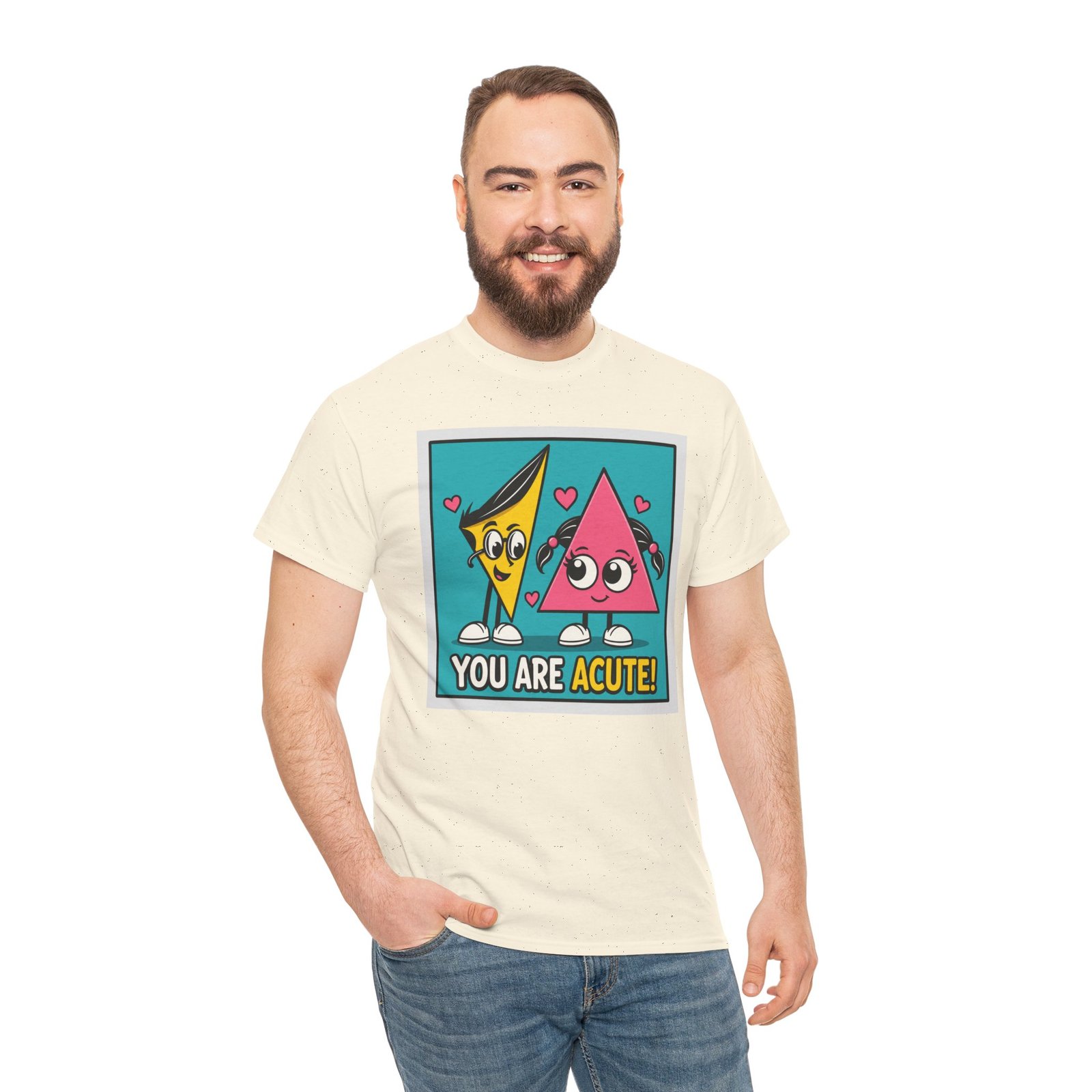 You Are Acute – Unisex T-Shirt for the Geometry of Love - Image 3
