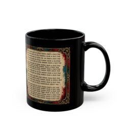 Alternative view of All Work and No Play – Black Mug – A Sip of Madness