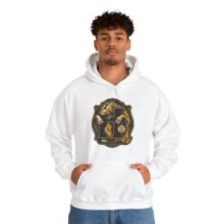 Alternative view of House of Badger – Unisex Hoodie – Cozy Wizarding School House Pride