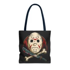 Jason Voorhees Jolly Roger - Tote Bag – Friday the 13th Horror - Image 53