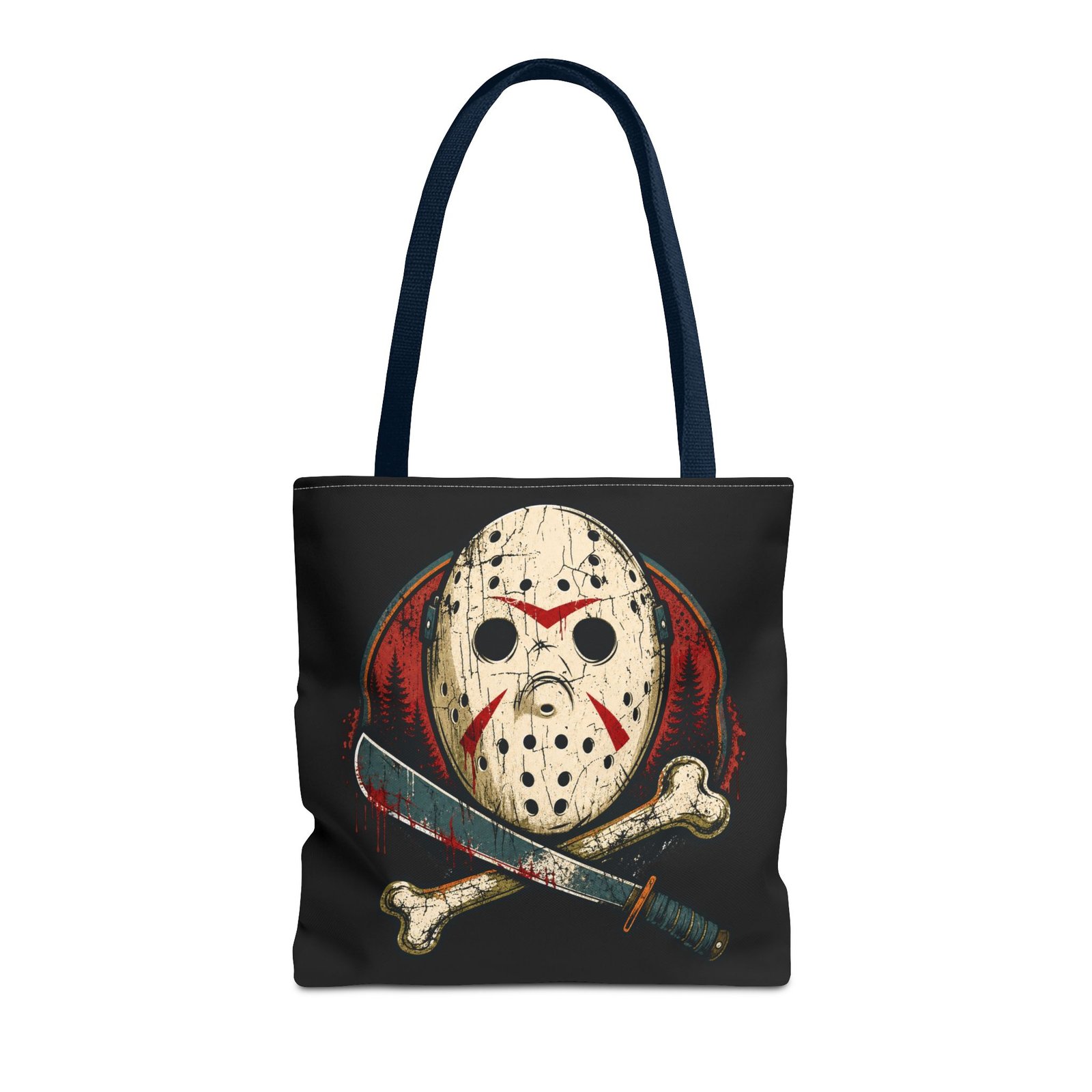 Jason Voorhees Jolly Roger - Tote Bag – Friday the 13th Horror - Image 53