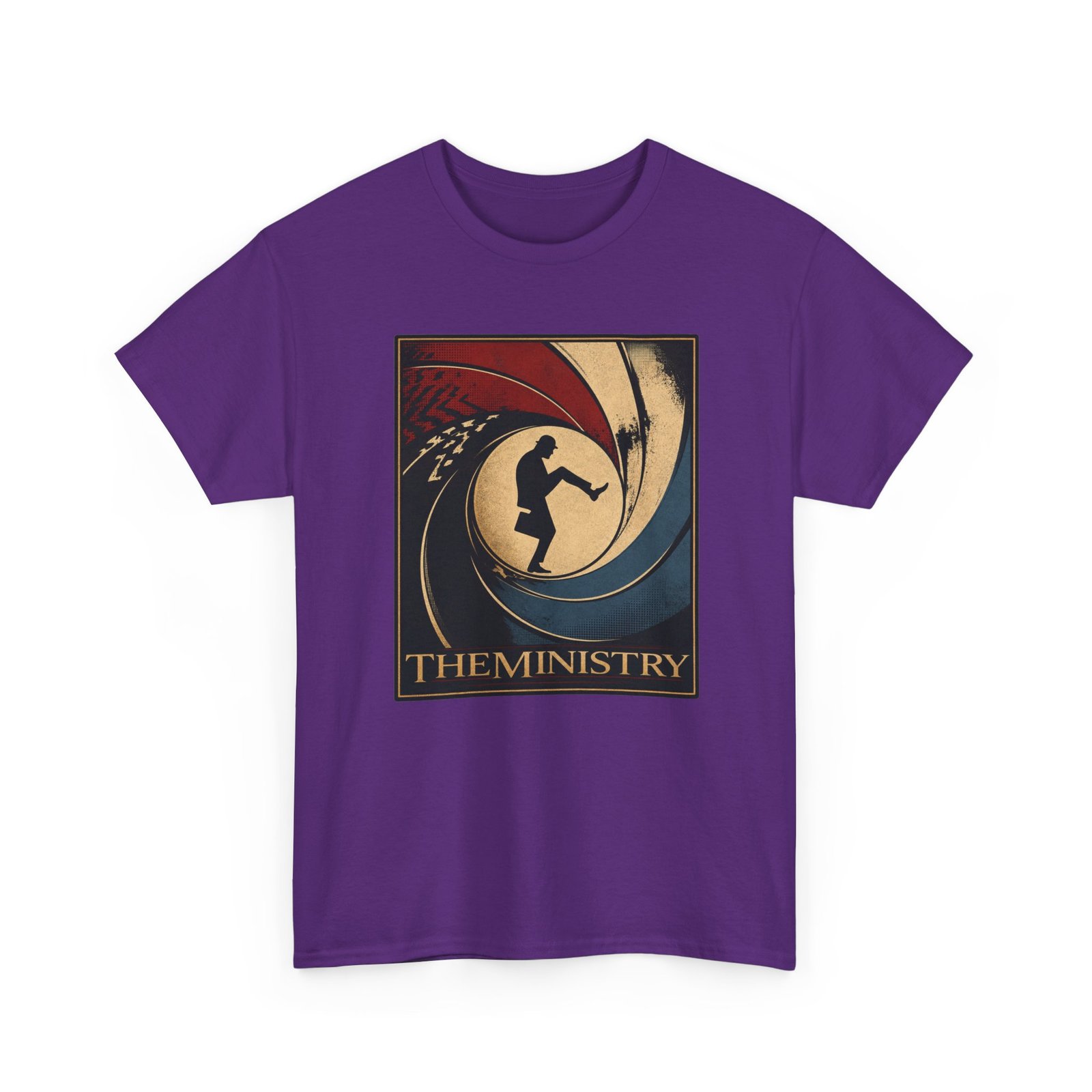 Licensed to Walk Silly - Unisex T-Shirt – Monty Python Ministry of Silly Walks 007 Mashup - Image 15