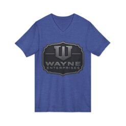 Wayne Enterprises – Unisex V-Neck T-Shirt – Executive Style from Gotham City - Image 6
