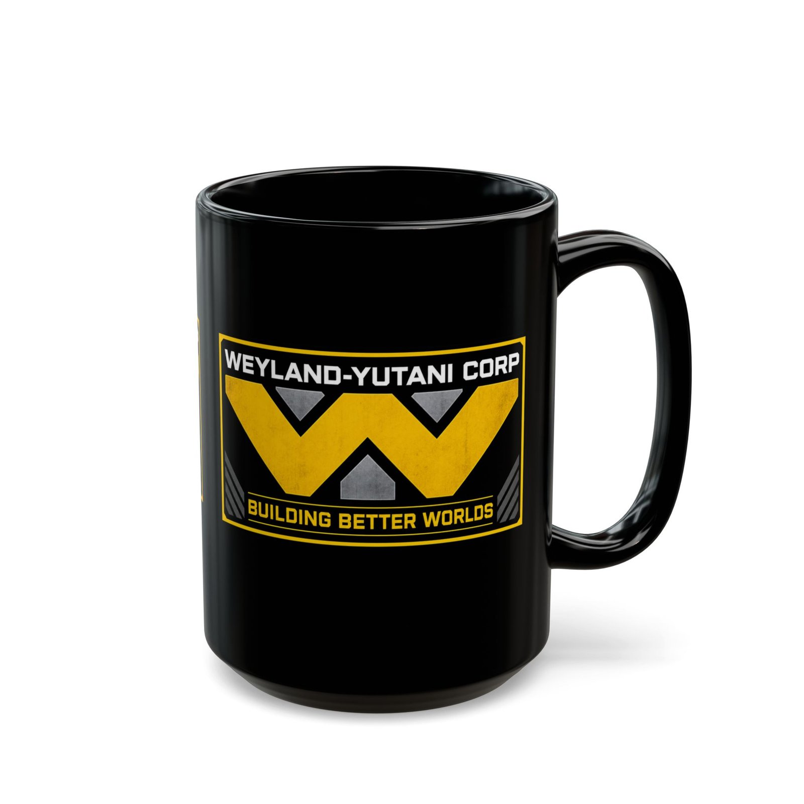 Weyland-Yutani Corp - Black Mug – Building Better Worlds, One Sip at a Time - Image 8